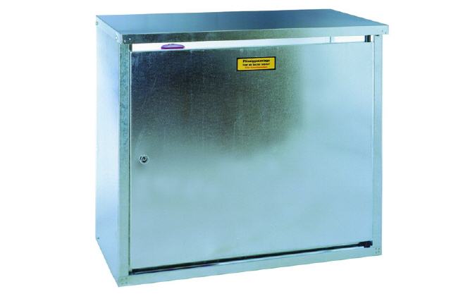 Flaschenschrank für 2 x 11 Kg Flasche