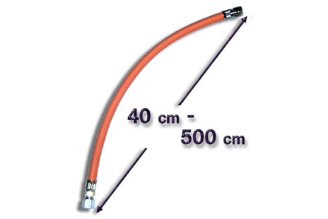 Mitteldruck (MD) - Gasschlauch 40 cm - 500 cm