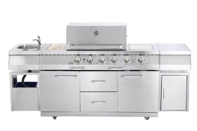 TOP LINE PROF. II - Gasgrill / Gas Grillstation