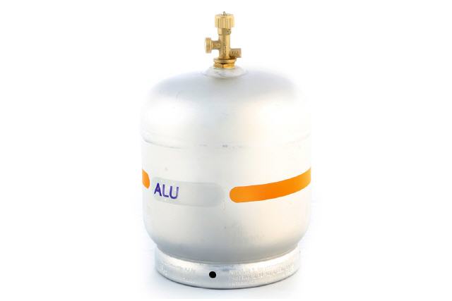 ALU (mini) Propangasflasche / Gasflasche 2,7 kg