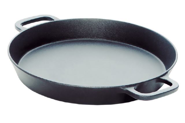 Grillplatte aus Gusseisen, 65 cm / 2 in 1
