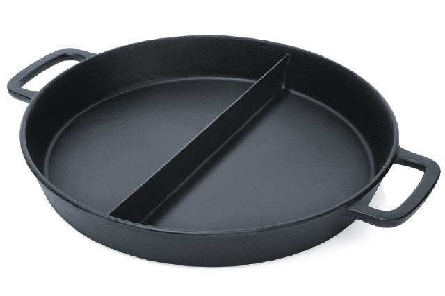 Riesenpfanne 40 cm (Gußeisen) für Hockerkocher