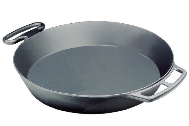 Riesenpfanne 65 cm (Gußeisen) für Hockerkocher